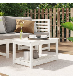Table de jardin blanc...