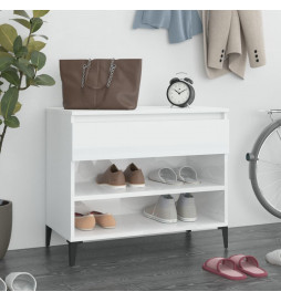 Armoire à chaussure Blanc...