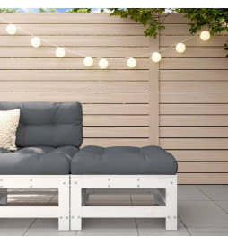 Repose-pied de jardin avec...