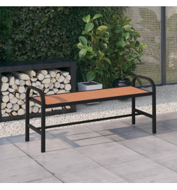 Banc de jardin 124,5 cm...