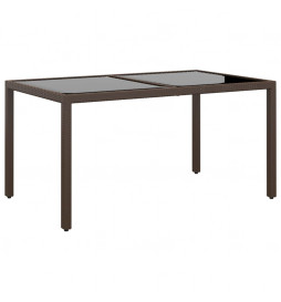 Table de jardin 150x90x75...