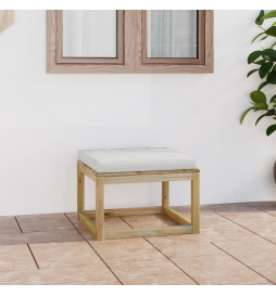 Repose-pied de jardin avec...