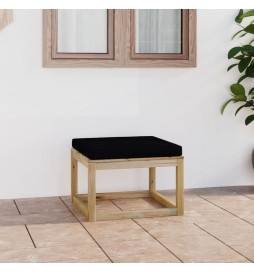 Repose-pied de jardin avec...