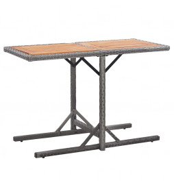 Table de jardin Anthracite...