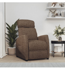Fauteuil inclinable Marron...