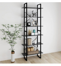 Armoire haute Gris...