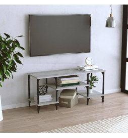 Meuble TV sonoma gris...