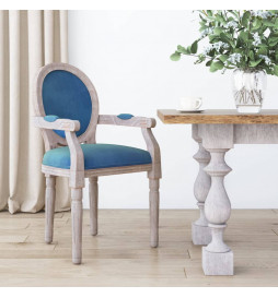 Chaise à manger bleu...