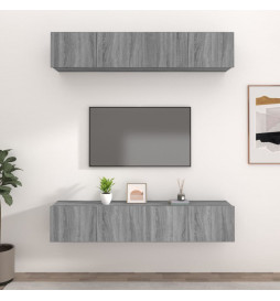 Meubles TV 4 pcs Sonoma...