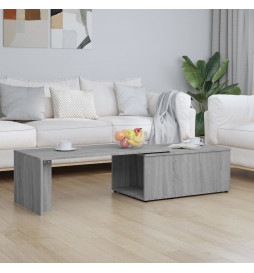 Table basse Sonoma gris...