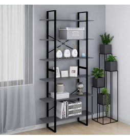 Armoire haute Gris...