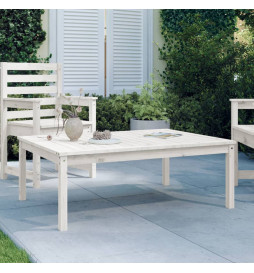 Table de jardin blanc...