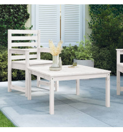 Table de jardin blanc...
