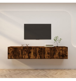 Meubles TV muraux 2 pcs...