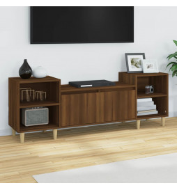 Meuble TV Chêne marron...