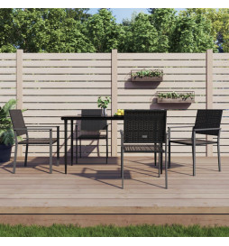 Chaises de jardin lot de 4...