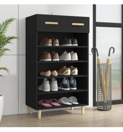 Armoire à chaussures Noir...