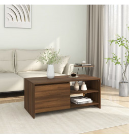 Table basse Chêne marron...