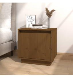 Table de chevet Marron miel...