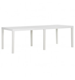 Table de jardin 220x90x72...