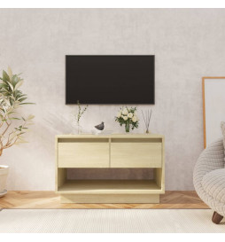 Meuble TV Chêne Sonoma...