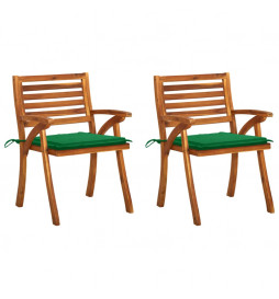 Chaises à dîner de jardin...