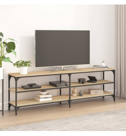 Meuble TV chêne sonoma...