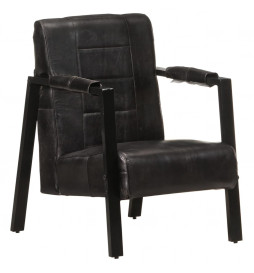 Fauteuil 60x80x87 cm Noir...