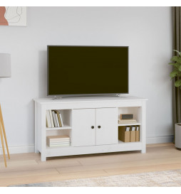 Meuble TV Blanc 103x36,5x52...