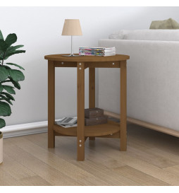 Table basse Marron miel Ø...