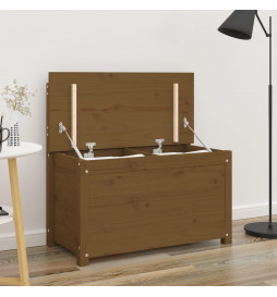Banc Marron miel 80x41x77...