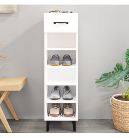 Armoire à chaussure Blanc...
