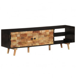 Meuble TV 140x30x45 cm Bois...
