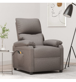 Fauteuil de massage Taupe...