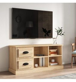 Meuble TV chêne sonoma...
