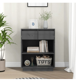 Armoire console Gris...