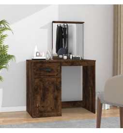 Coiffeuse et miroir chêne...