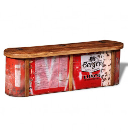 Banc de rangement Bois de...