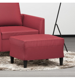 Repose-pied Rouge bordeaux...