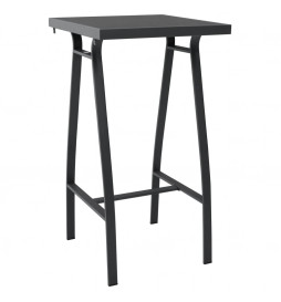 Table de bar de jardin Noir...