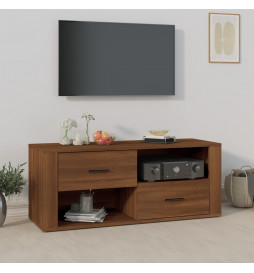 Meuble TV Chêne marron...