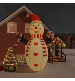 Bonhomme de neige gonflable...