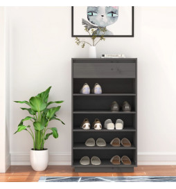 Armoire à chaussures Gris...