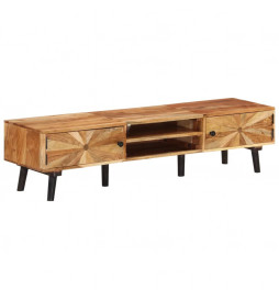 Meuble TV 145x35x35 cm Bois...