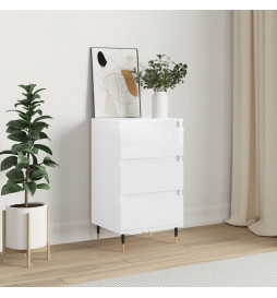 Buffet blanc brillant...