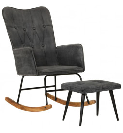Chaise à bascule avec...
