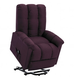 Fauteuil Violet Tissu
