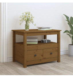 Table basse Marron miel...