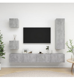 Ensemble de meuble TV 5 pcs...