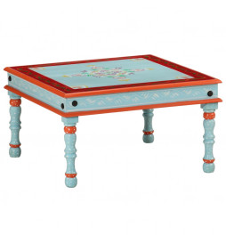 Table basse bleu bois de...
